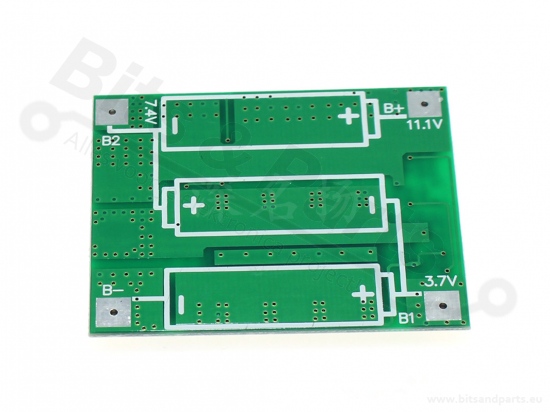 Charger board for 18650 Li-Ion batteries 3S 12V/25A